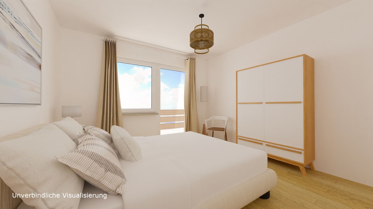 Schlafzimmer Visualisierung 