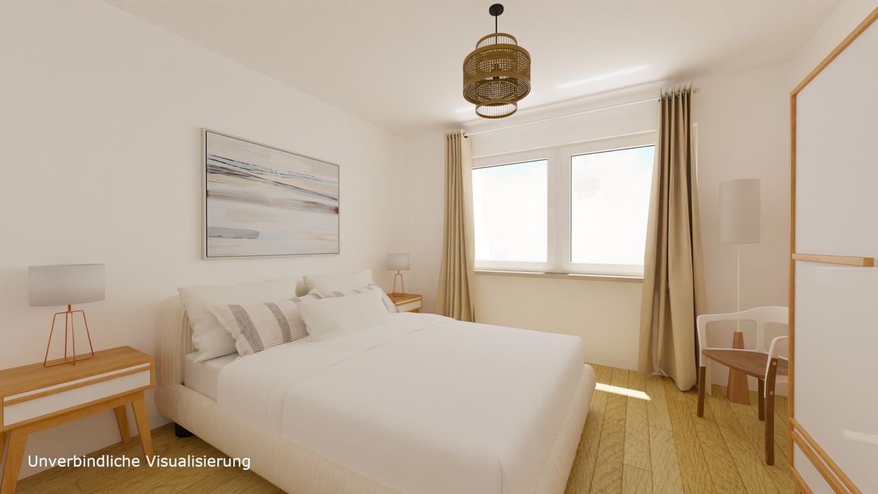 Schlafzimmer Visualisierung 