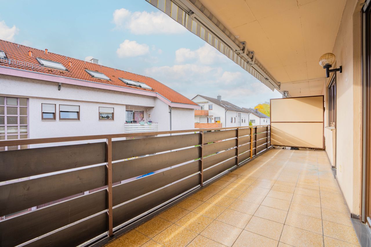 Loggia S-W Ausrichtung