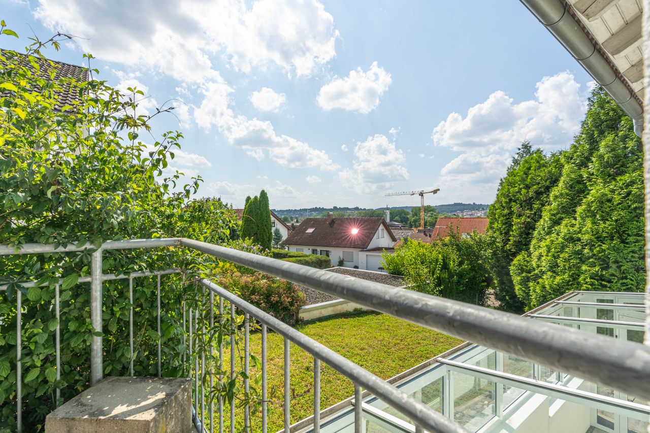 Ausblick Garten