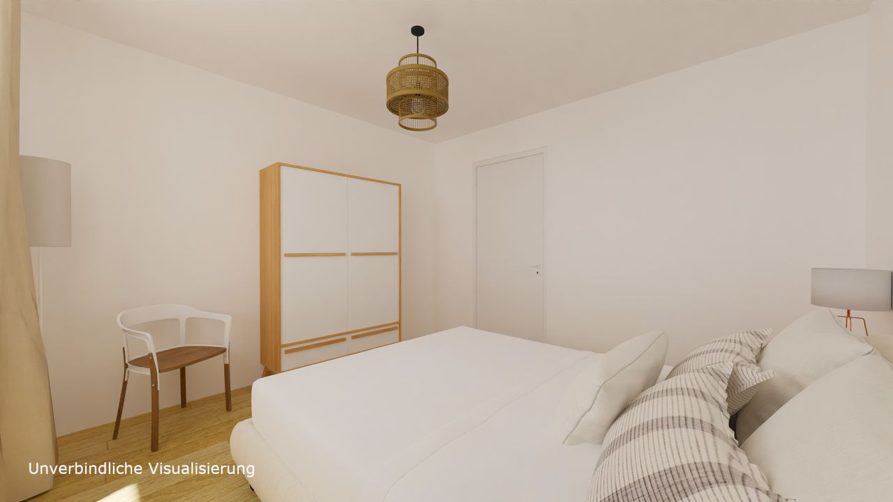 Schlafzimmer Visualisierung