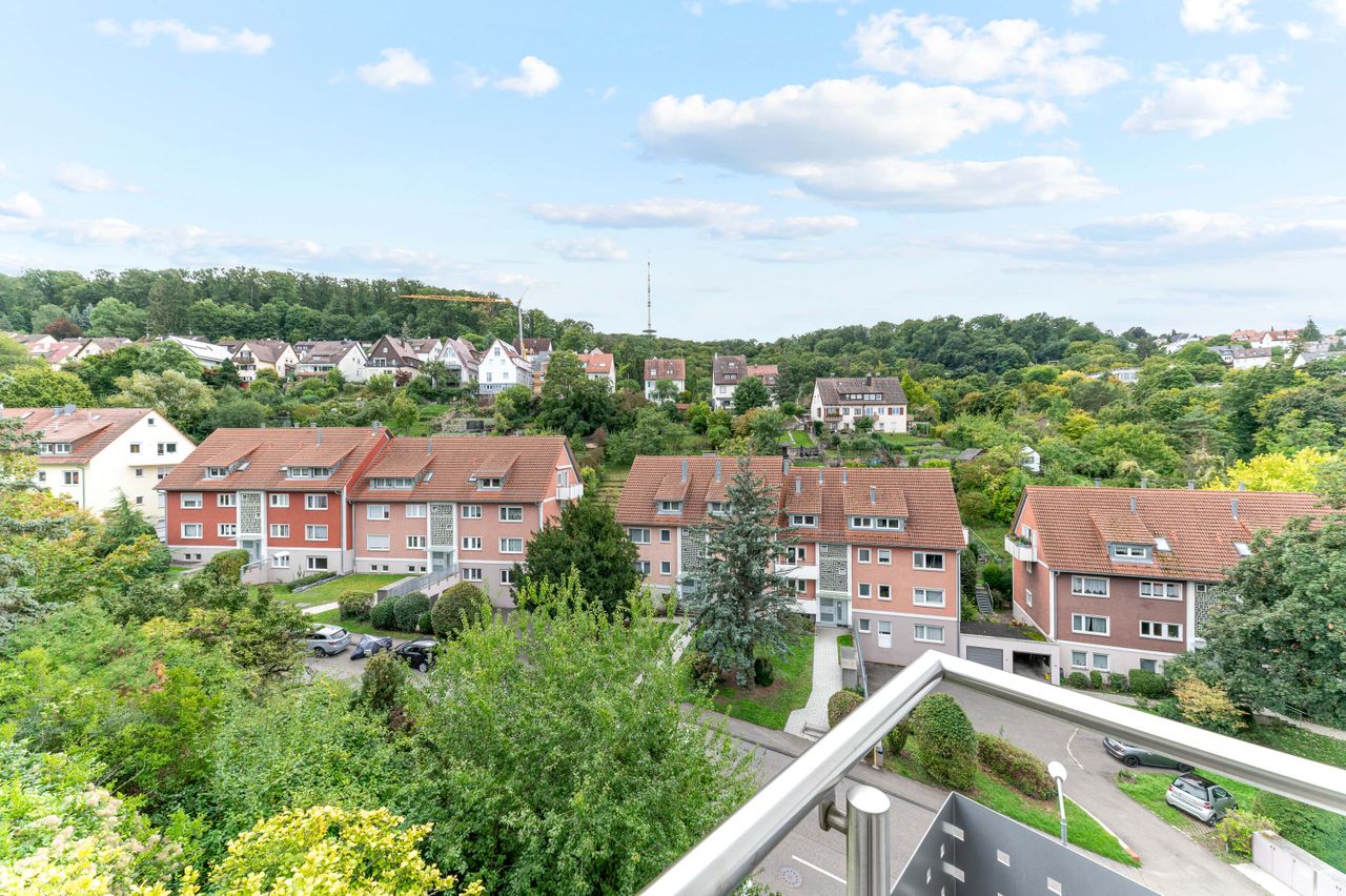 Balkon Ausblick