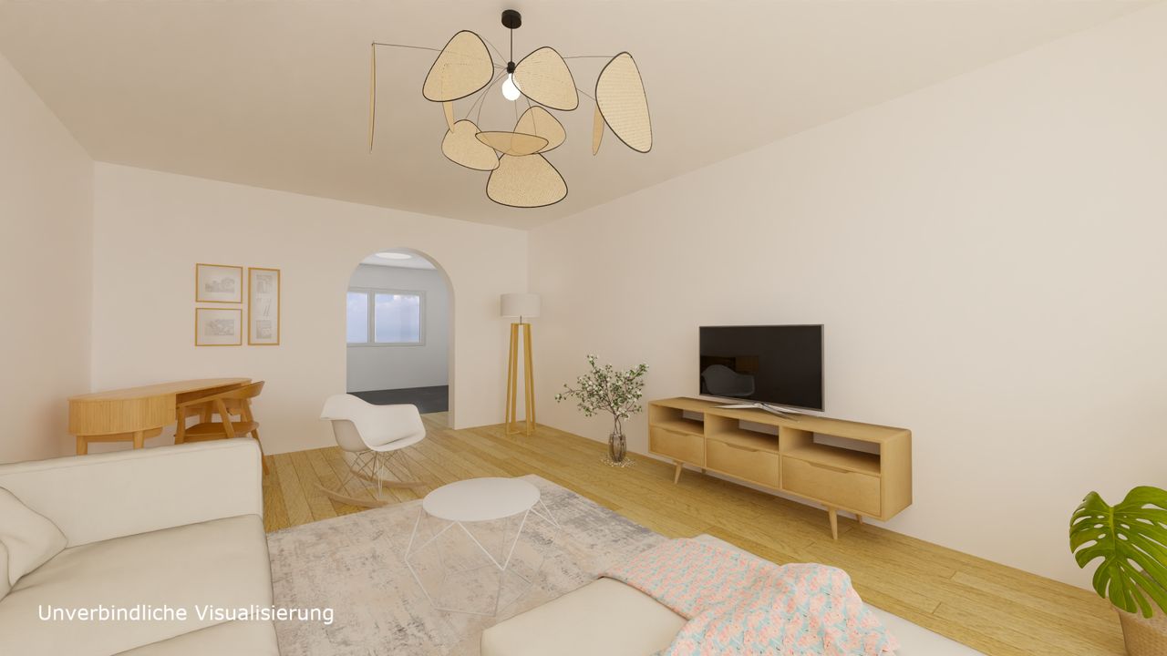 Wohnzimmer Visualisierung 