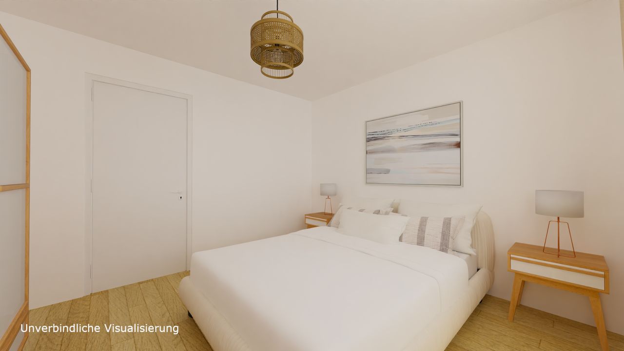Schlafzimmer Visualisierung 