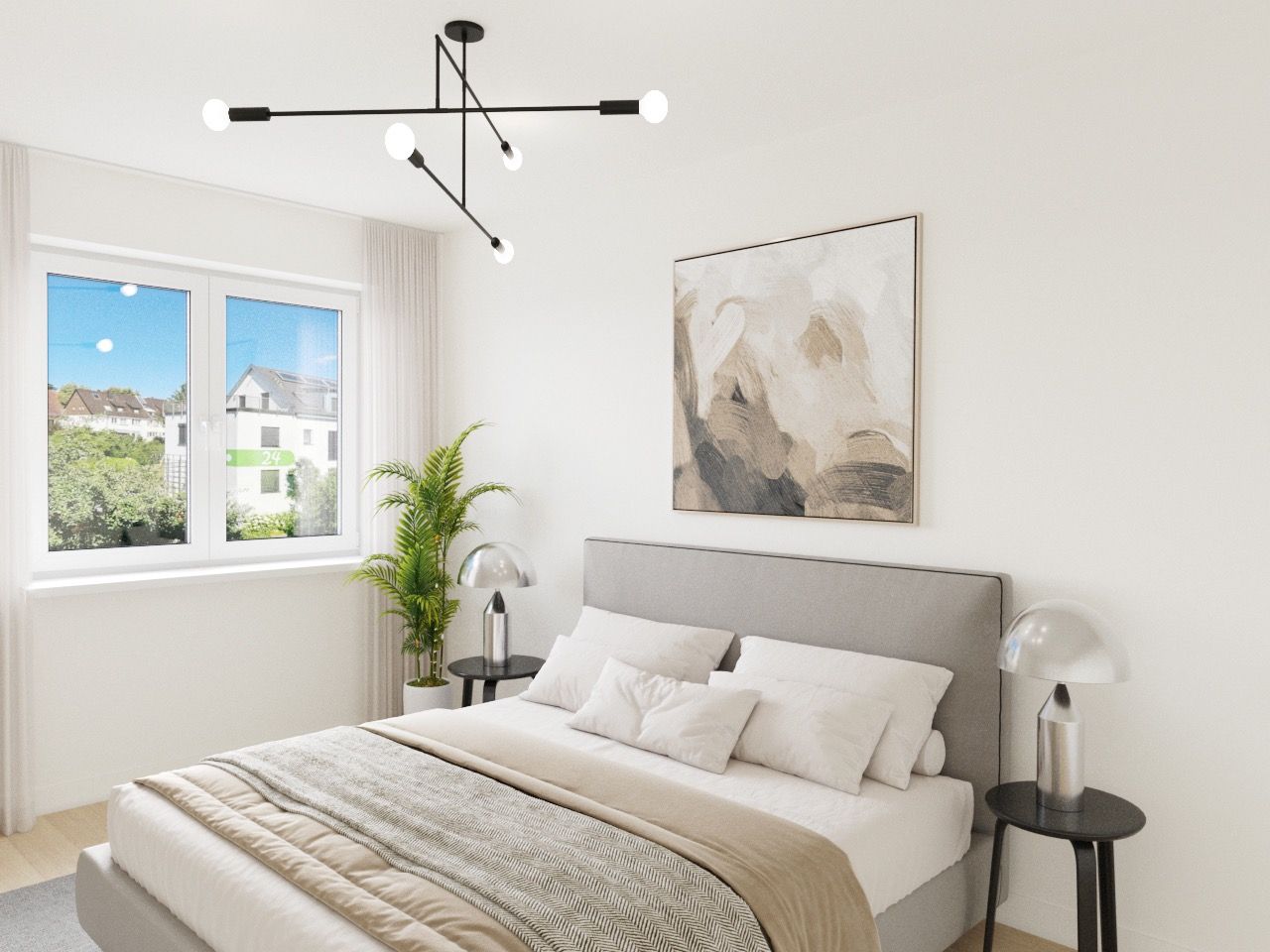Schlafzimmer Visualisierung